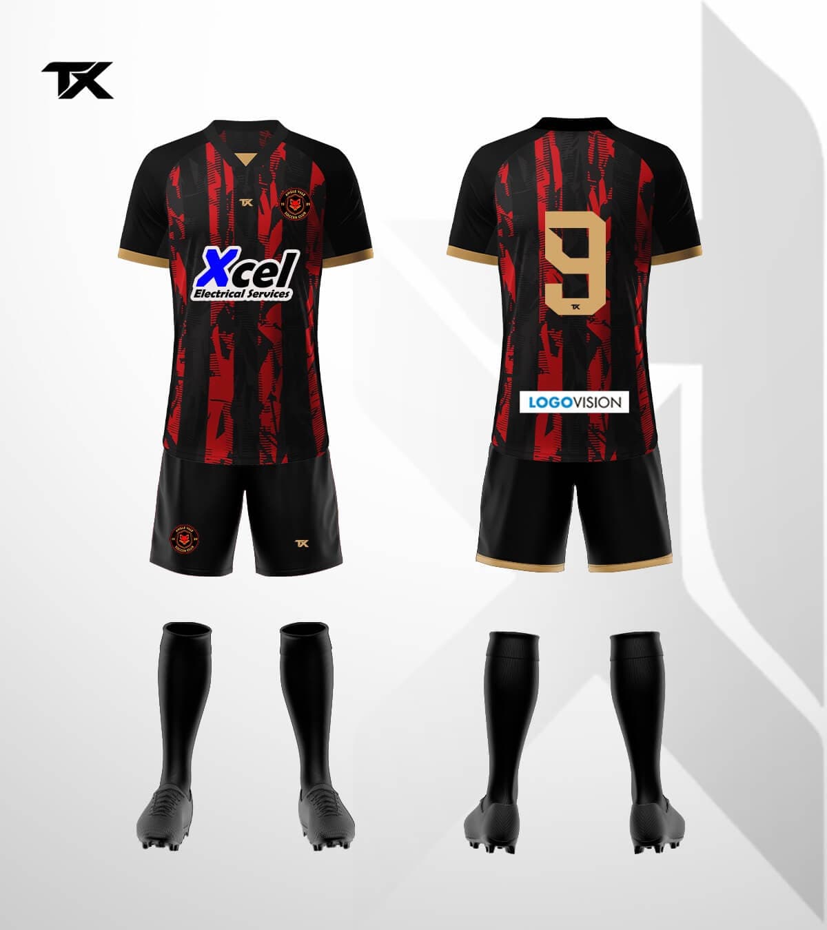 AVSC Shirt (Red & Black)