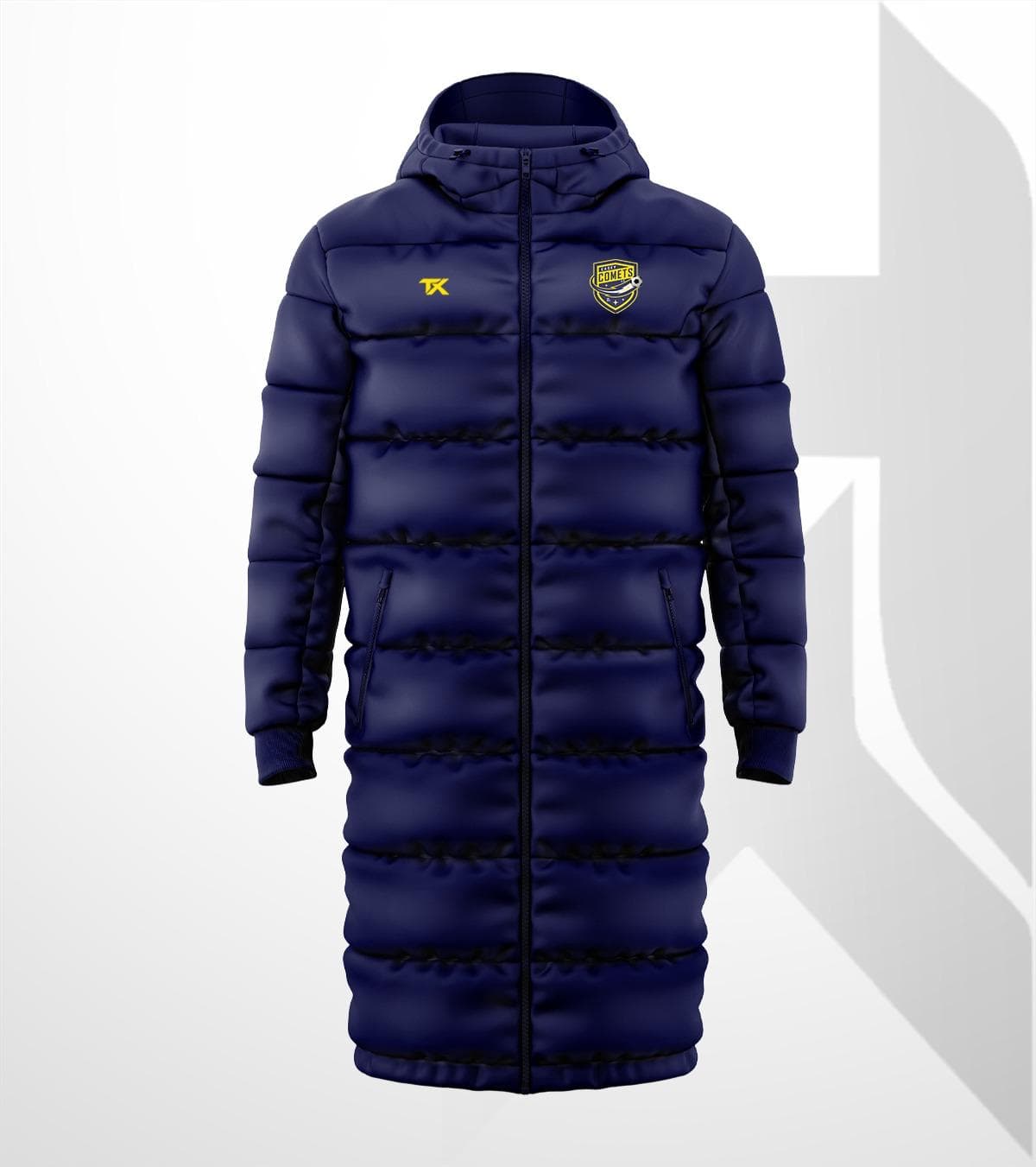 Casey Comets Long Puffer Jacket