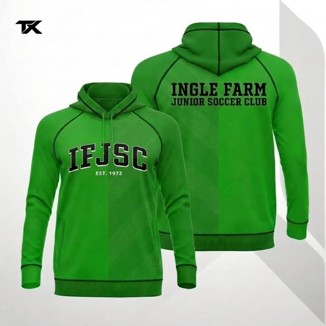 Ingle Farm - Half & Half Hoodie