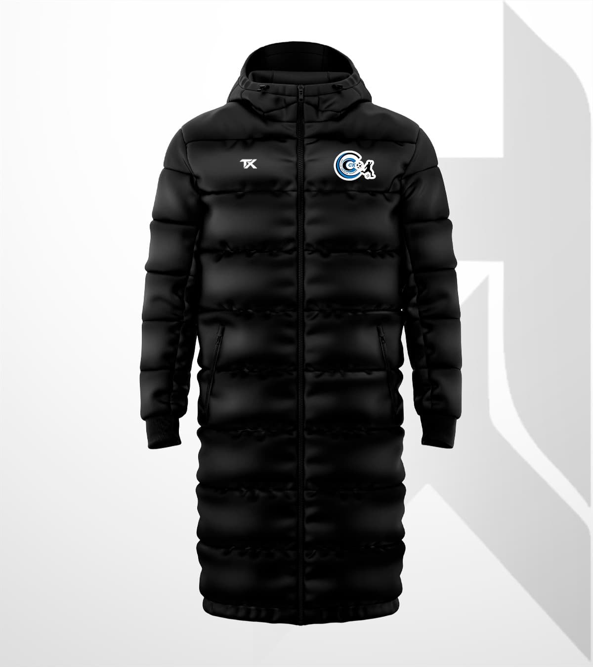 CK Soccer Long Puffer Jacket
