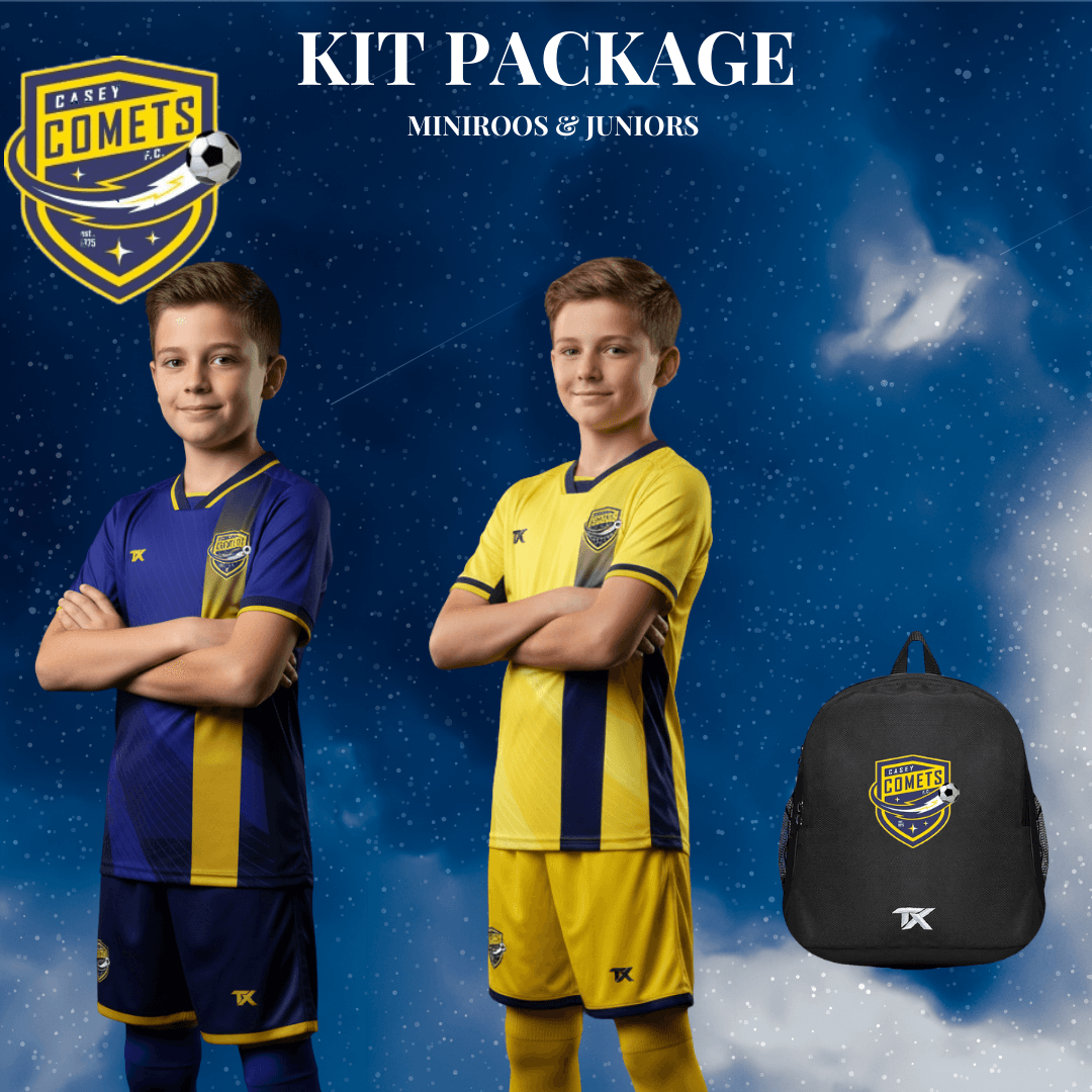 .Casey Comets - Miniroos & Junior Package