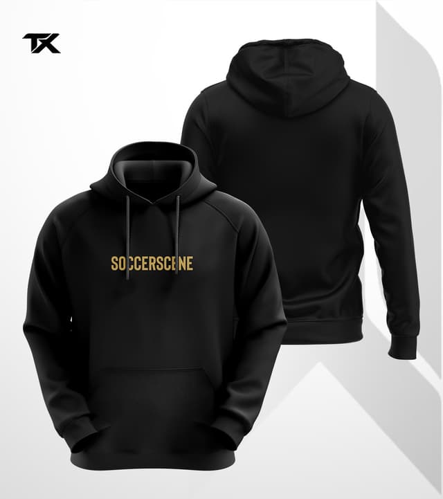 SoccerScene - Black Hoodie