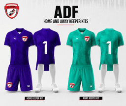 .ADF Home and Away Keeper Kits thumbnail 1