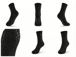 Apex Grip Socks - Black thumbnail 2