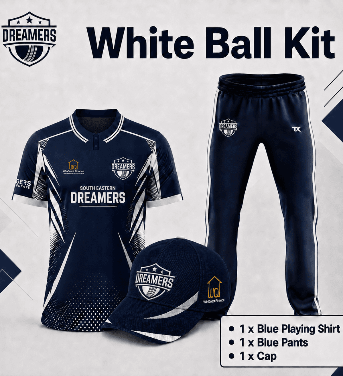 Dreamers - White Ball Kit