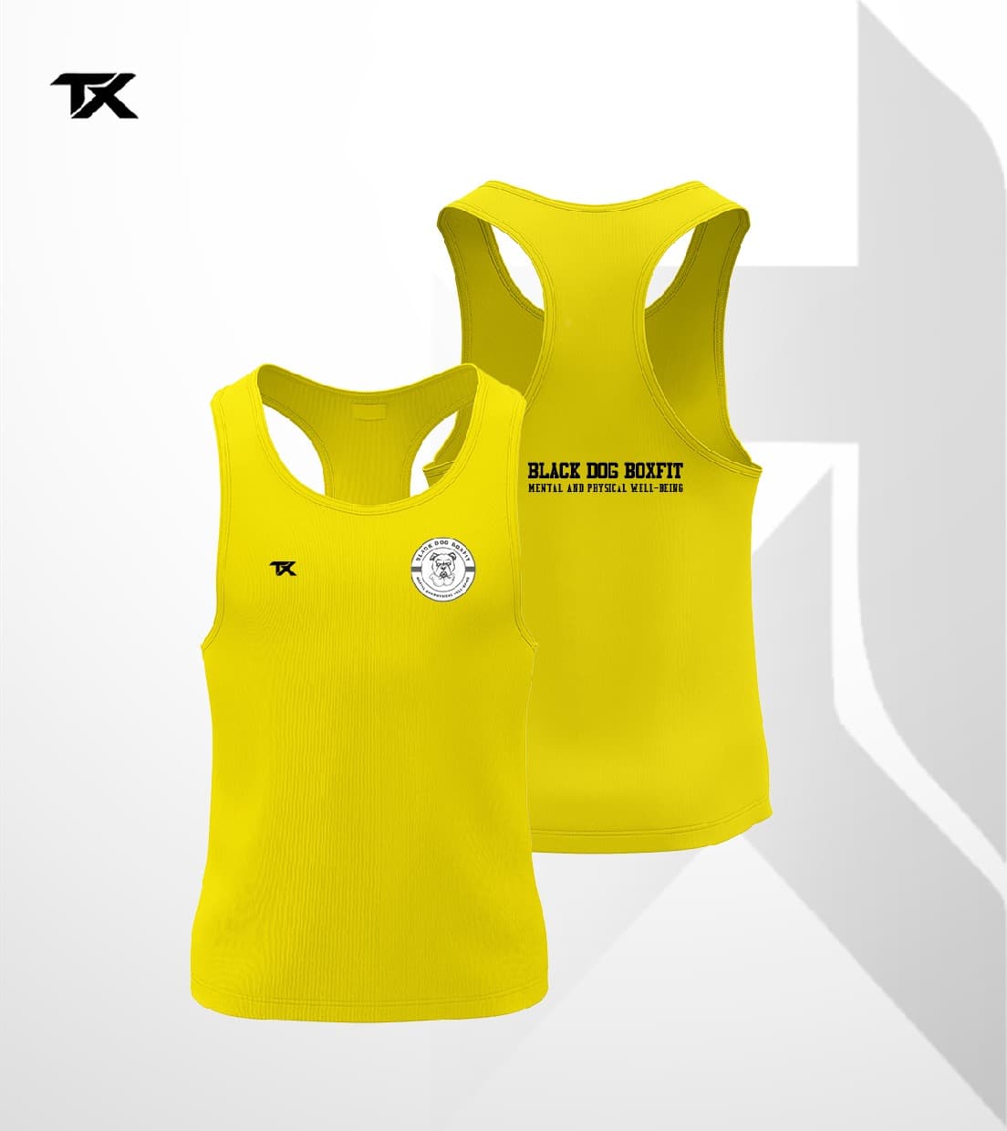 Blackdog - Tank Top - Yellow