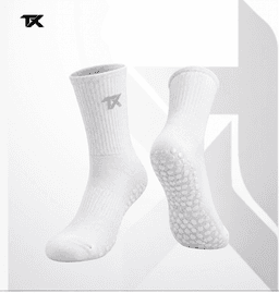 Apex Grip Socks - White - Powergoal