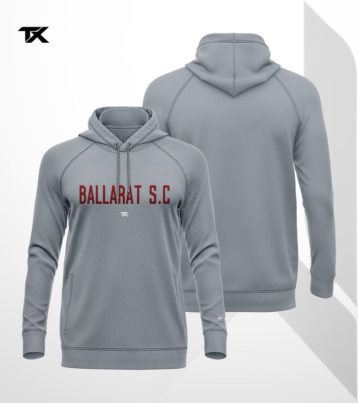Ballarat S.C Hoodie Limited Grey Edition