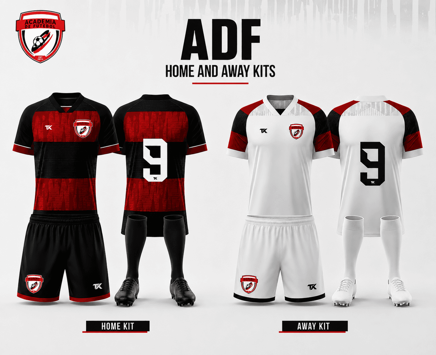 .ADF Home & Away Playing Kits