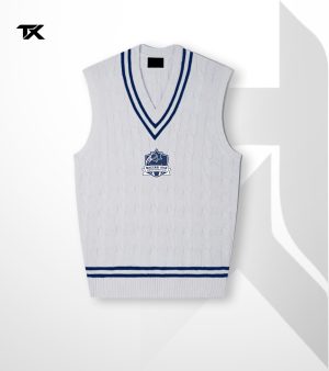 ..MAJCC Knitted Sleeveless Jumper