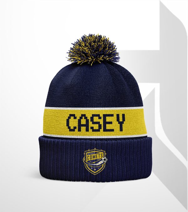Casey Comets Beanie Pom Pom - Image 1
